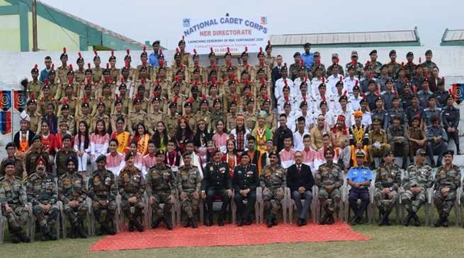 Assam: NCC R-Day camp launch ceremony held at Narangi