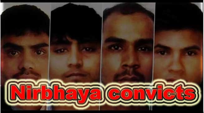 Nirbhaya case: convicts to be hanged on Feb 1, 2020