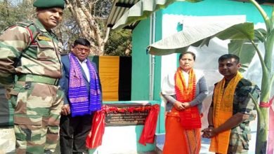 Assam: Army dedicates Toilet Blocks for Girls School in Chirang