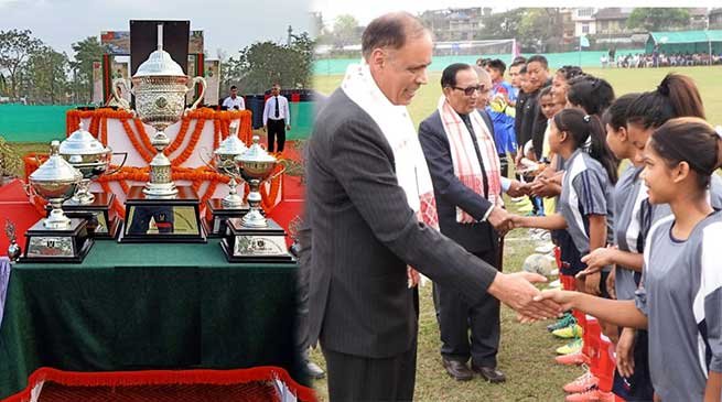 Assam: Army hosts 16th Captain Jintu Gogoi Vir Chakra Memorial Football Tournament in Dibrugarh