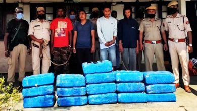 Assam: Four arrested with 150 kg Cannabis in Lakhipur