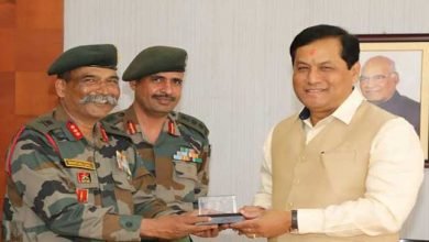 Assam: GOC Gajraj Corps calls on Governor and and CM