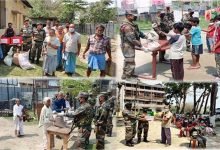 Assam: India Army provides Ration to needy people during lockdown