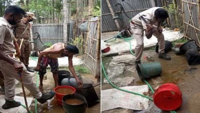 Assam: Huge quantity of wash, ID liquor destroyed in Hailakandi