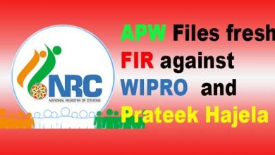 Assam NRC: APW Files fresh FIR against WIPRO, Prateek Hajela