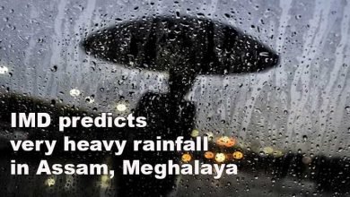 IMD predicts very heavy rainfall in Assam, Meghalaya