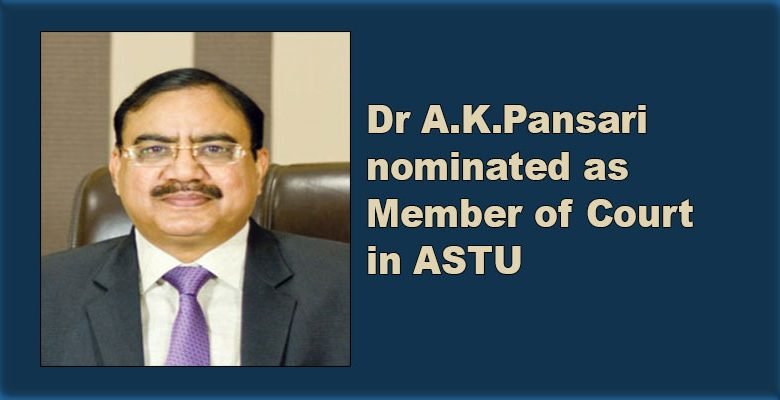 Assam- Dr A.K.Pansari nominated as Member of Court in ASTU