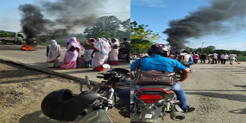 Assam: youth murdered, locals blocked NH-37 in Sessa of Dibrugarh district