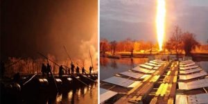 Assam: Army constructs composite bridge at blown out Baghjan oil field