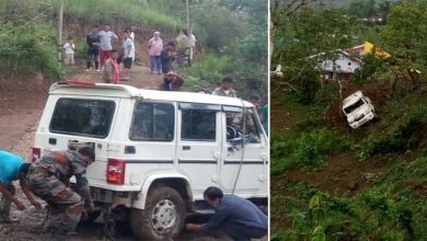 Manipur:  Army rescues accident victims, recovers vehicle in senapati