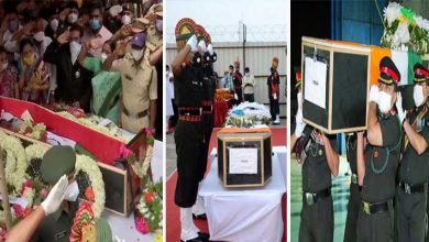 Ladakh Clash: 5 of 20 soldiers who died in Ladakh laid to rest