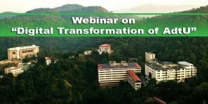 Assam: Webinar on “ Digital Transformation of AdtU”