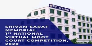 Assam: Shivam Saraf Memorial 1st  National Virtual Moot Court Competition 2020