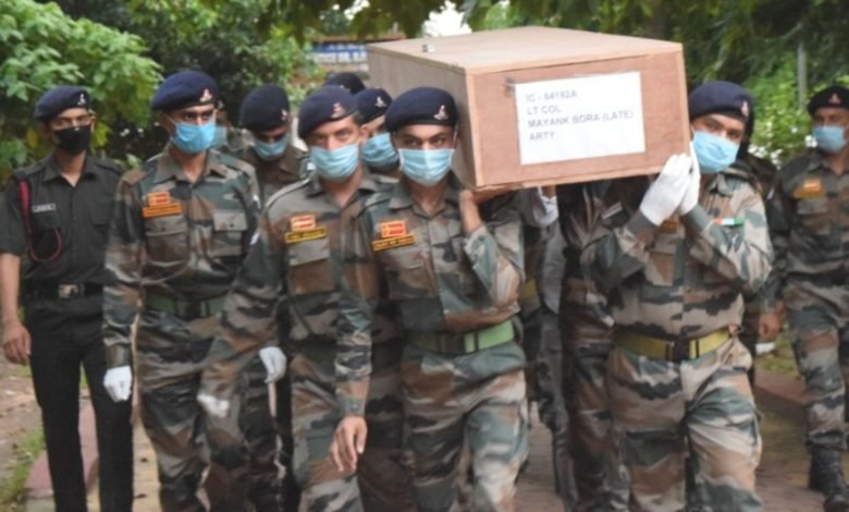 Assam: Last rite of Lt Col Mayank perform with full military honour