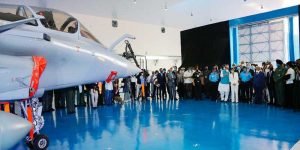 Ambala: Rafale Fighter Aircraft formally inducted into Indian Air Force