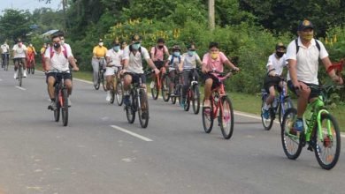Assam: Ek Bharat Shreshtha Bharat Cycle Rally