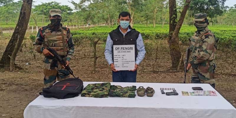Assam: Army apprehends hardcore ULFA(I) cadre Prantik Asom