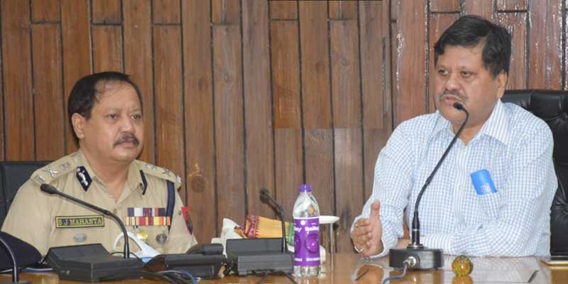 Assam: CS, DGP review law and order situation with DCs, SPs, senior officials in Silchar