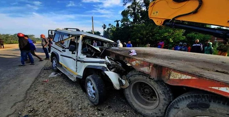 Assam: 6 of a wedding party killed, 2 injured in a road accident