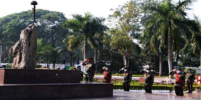 Indian Army’s Gajraj Corps celebrated Vijay Diwas at Tezpur in Assam to commemorate the momentous victory of the Indian Armed Forces in the 1971 Bangladesh Liberation War.