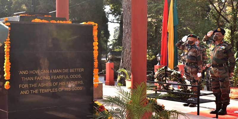 Meghalaya: Vijay Diwas celebrated at Rhino War Memorial Shillong