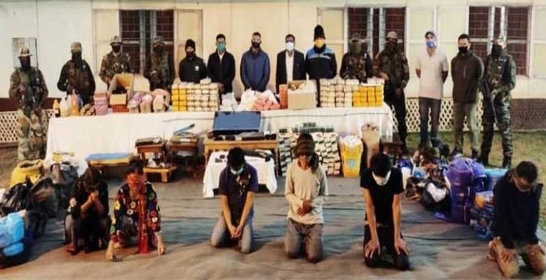 Manipur: Six drug traffickers arrested with drugs worth Rs 165 crores