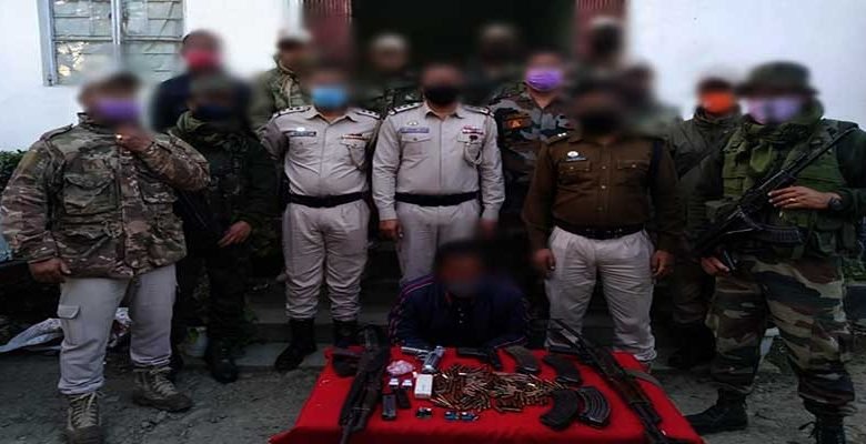 Manipur: Security Forces Apprehends Insurgent, Recover Large Quantity of Arms and Ammunition