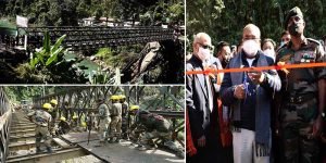 Manipur: Army constructs bridge over Irang river,  restores connectivity on NH-37