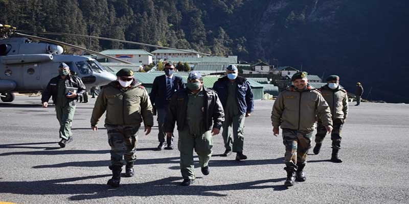 CAS visits Air Force Stations and ALGs in EAC area