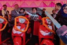 Assam: Scooty to girl students distributed in Hailakandi