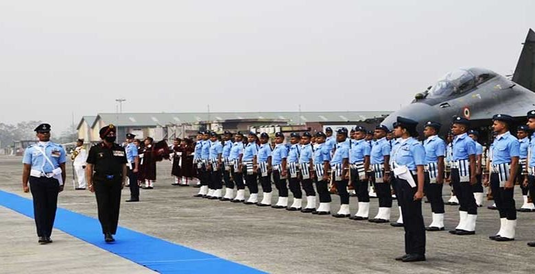 Affiliation ceremony of 106 squadron of IAF & Assam Regiment of Indian Army
