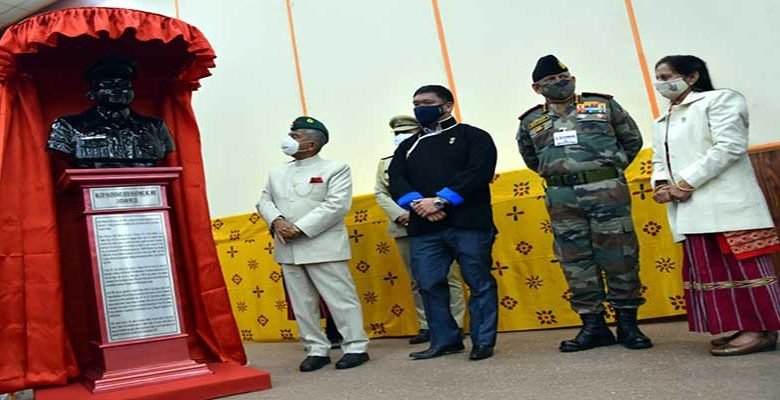 Arunachal Pradesh Governor lays foundation stone for Major Bob Khathing Memorial