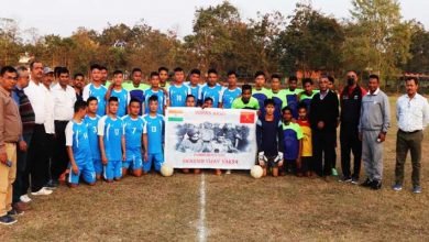 Assam: Friendly Football Match between Indian Army and Doomdooma Sports club