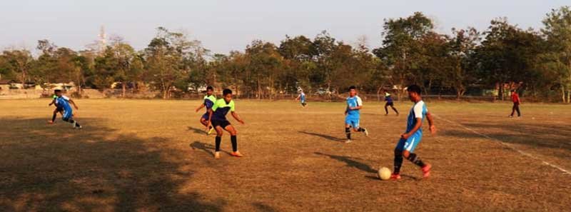 Assam: Friendly Football Match between Indian Army and Doomdooma Sports club