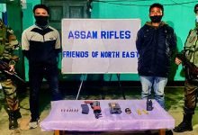 Manipur: Security forces apprehend two KCP PWG cadres with weapons  & explosives
