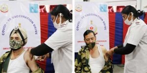 Meghalaya- BSF at Umpling begins second phase of COVID-19 vaccination