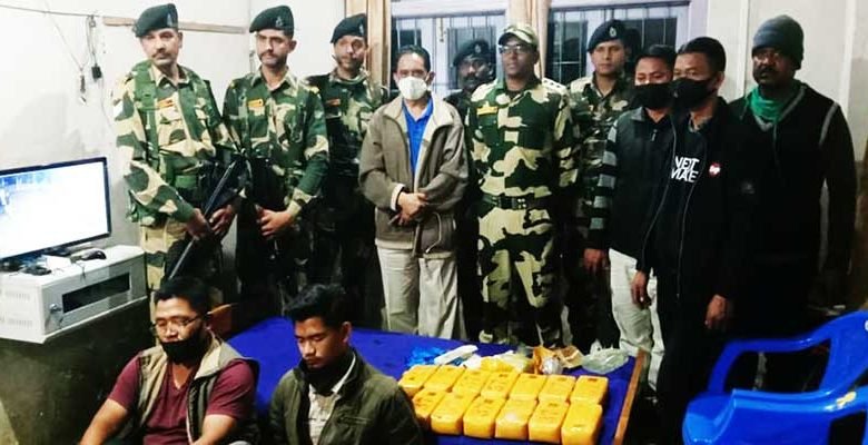 Mizoram: BSF arrest two men with drugs worth Rs 7.29 Cr