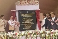 Assam CM lays Foundation of the first skill university of eastern India in Mangaldai