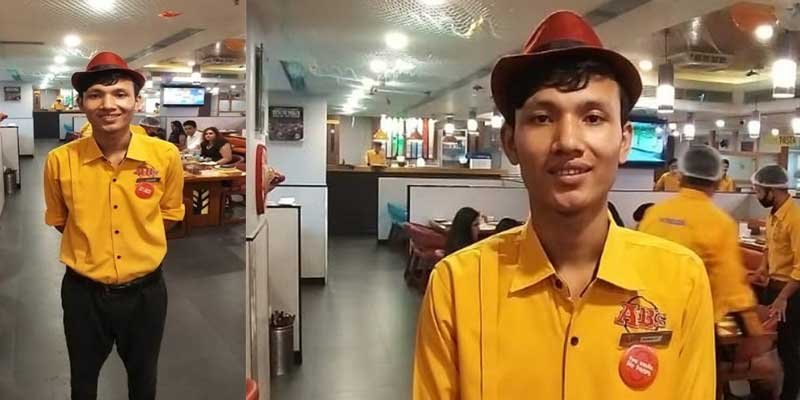 Assam- Guwahati waiter’s dance video goes viral in social media