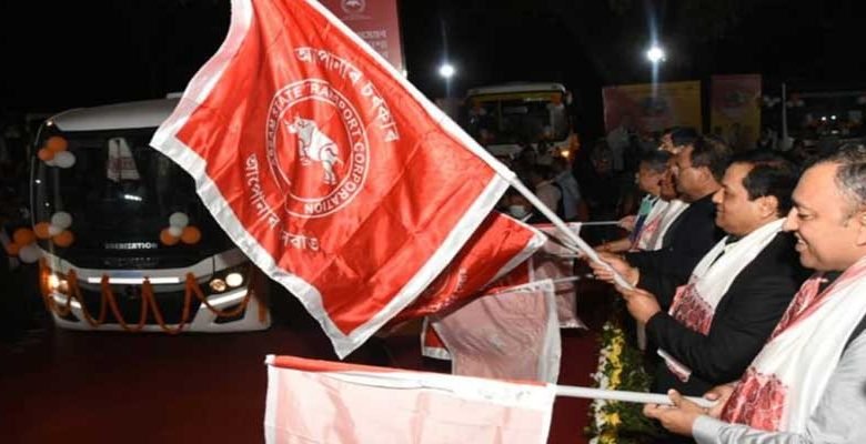 Assam CM Flags off Uberization Schem of ASTC