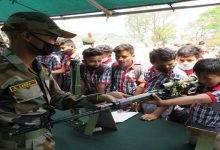 Swarnim Vijay Varsh: Army organized weapon display at Masimpur
