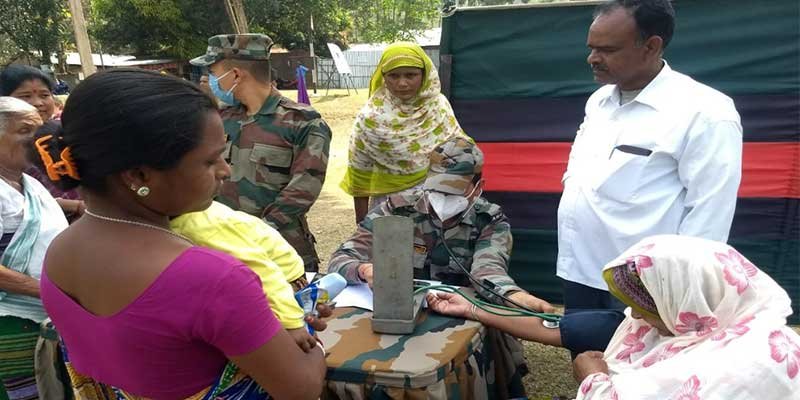 Assam: Army's Operation Sadhbhavan at Pancharatna in Goalpara