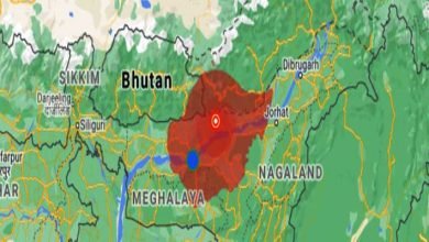 Earthquake of 3.3 magnitude hits Assam’s Sonitpur again