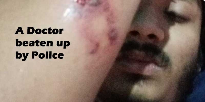 Assam: Silchar Policemen beat up Doctor