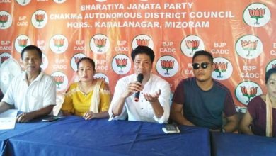 Mizoram: BJP Yuva Morcha lambasted the MNF EC of CADC over the ongoing political crisis in the council