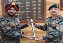 Maj Gen Sanjiv Singh Slaria takes over as GOC  Counter Insurgency Force Kilo