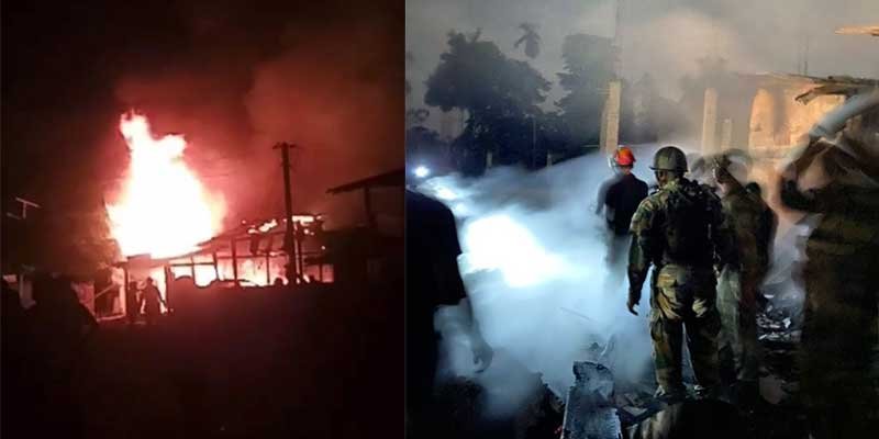 Assam: Army helps douse majour fire in Jagun