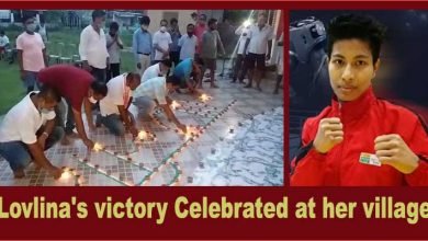 Assam: Lovlina's victory celebrated at his native village