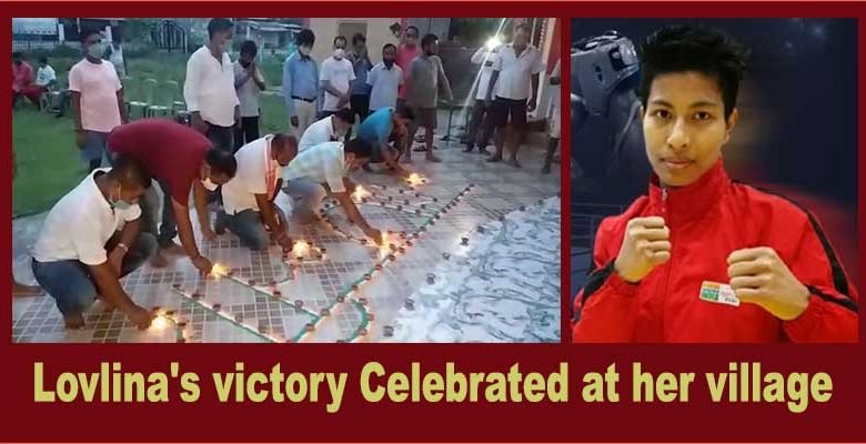 Assam: Lovlina's victory celebrated at his native village