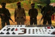 Mizoram: Assam Rifles recovers huge cache of Arms, Ammunition, foreign cigarettes and Heroin